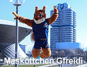 Griaß di Gfreidi – European Championships Munich 2022 präsentieren Maskottchen und Premium-Partner BMW (©Foto:European Championships Munich 2022)